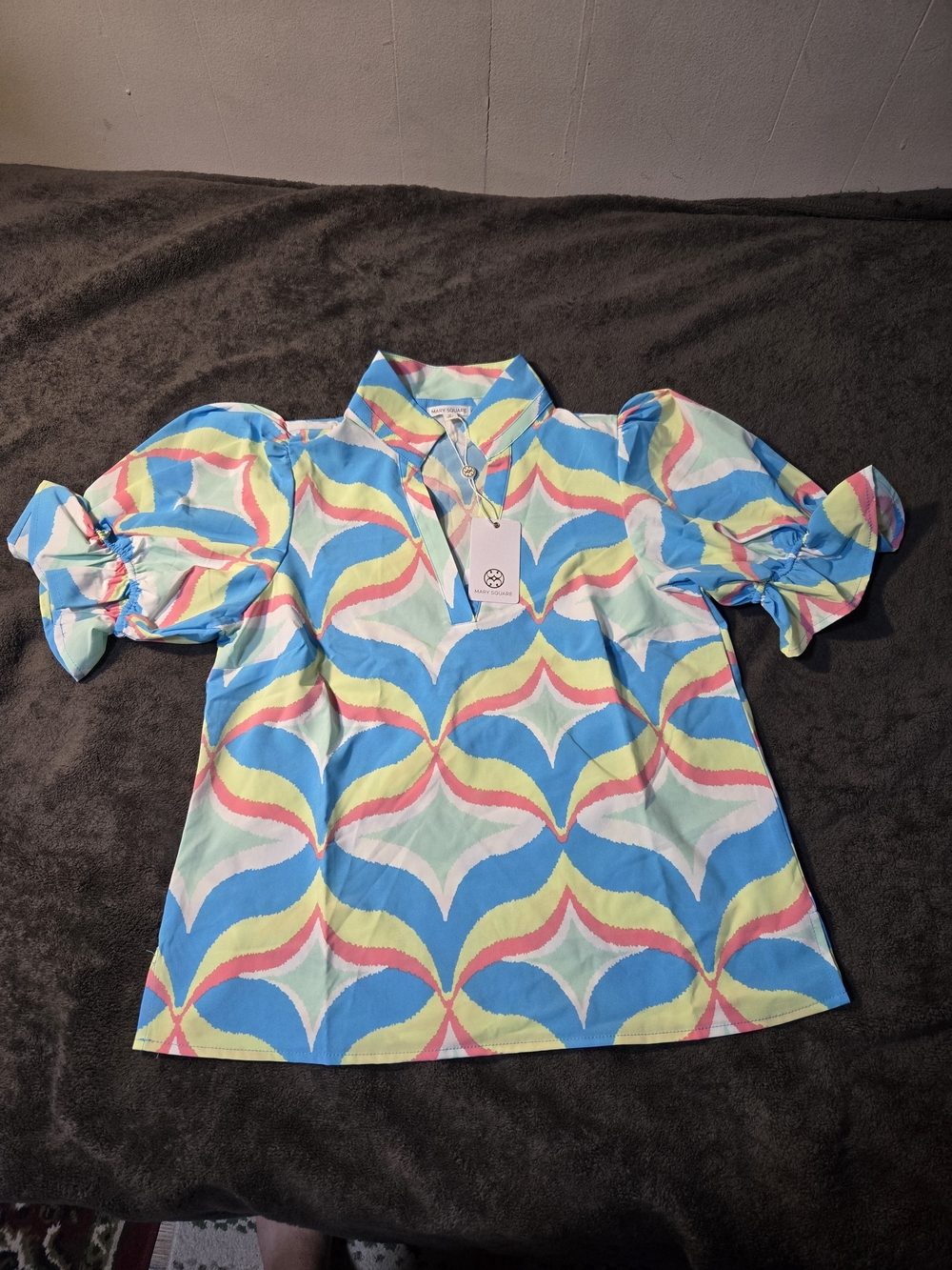 New Mary Square blouse is a size small